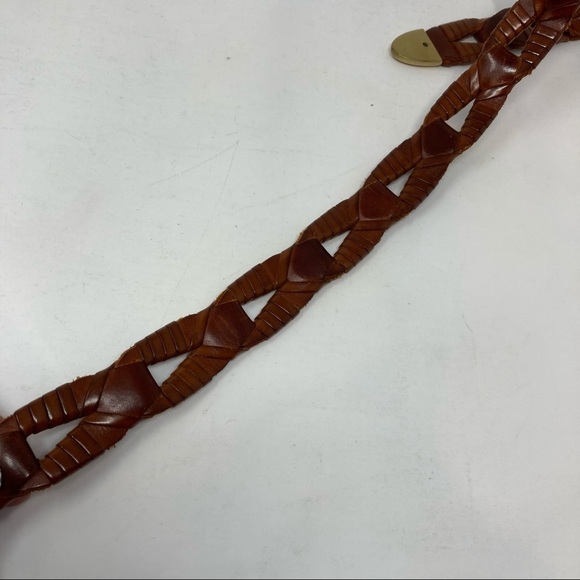 Cale | Brown Braided Belt 34 - Picture 3 of 6